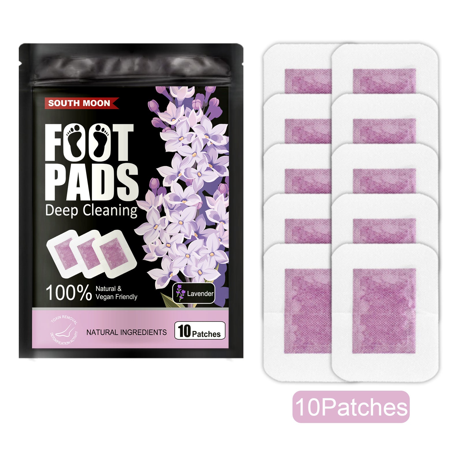 Plant Foot Patch Dehumidification Improve Sleep Relieve Stress Body Foot Massage Care Patch