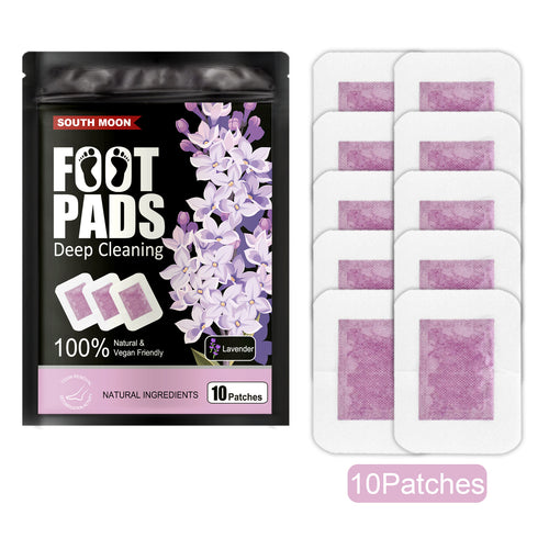 Plant Foot Patch Dehumidification Improve Sleep Relieve Stress Body Foot Massage Care Patch
